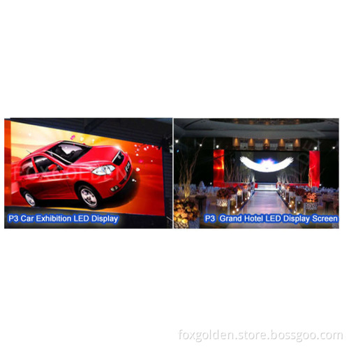 P3 HD TV Wall LED Display Board with Event